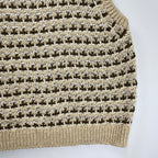 ROPE’ × COOHEM ロペ コーヘン / SUKASHI BORDER KNIT VEST 25SS 参考定価：25,000+tax SIZE:FREE