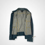 DIESEL ディーゼル / 00s ギミックジップデニムジャケット ライダース ベスト SIZE：S