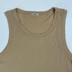 JIL SANDER + / ピュアコットンタンクトップ SIZE：M
