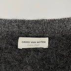 DRIES VAN NOTEN / アルパカMIXレオパードカーディガン 参考定価：150,000程度 SIZE:XS