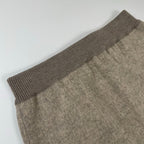 DES PRES デプレ / ライトダブルフェイスシャギー Iラインスカート 参考定価：32,000+tax SIZE:36