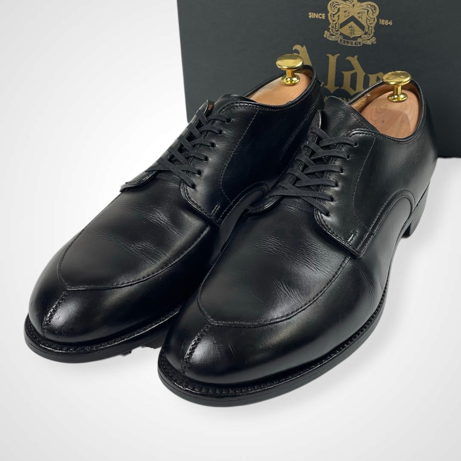 Alden オールデン / Vチップカーフ 54411 モディファイドラスト シューツリー付  参考定価：155,000+tax SIZE：8 1/2 B/D