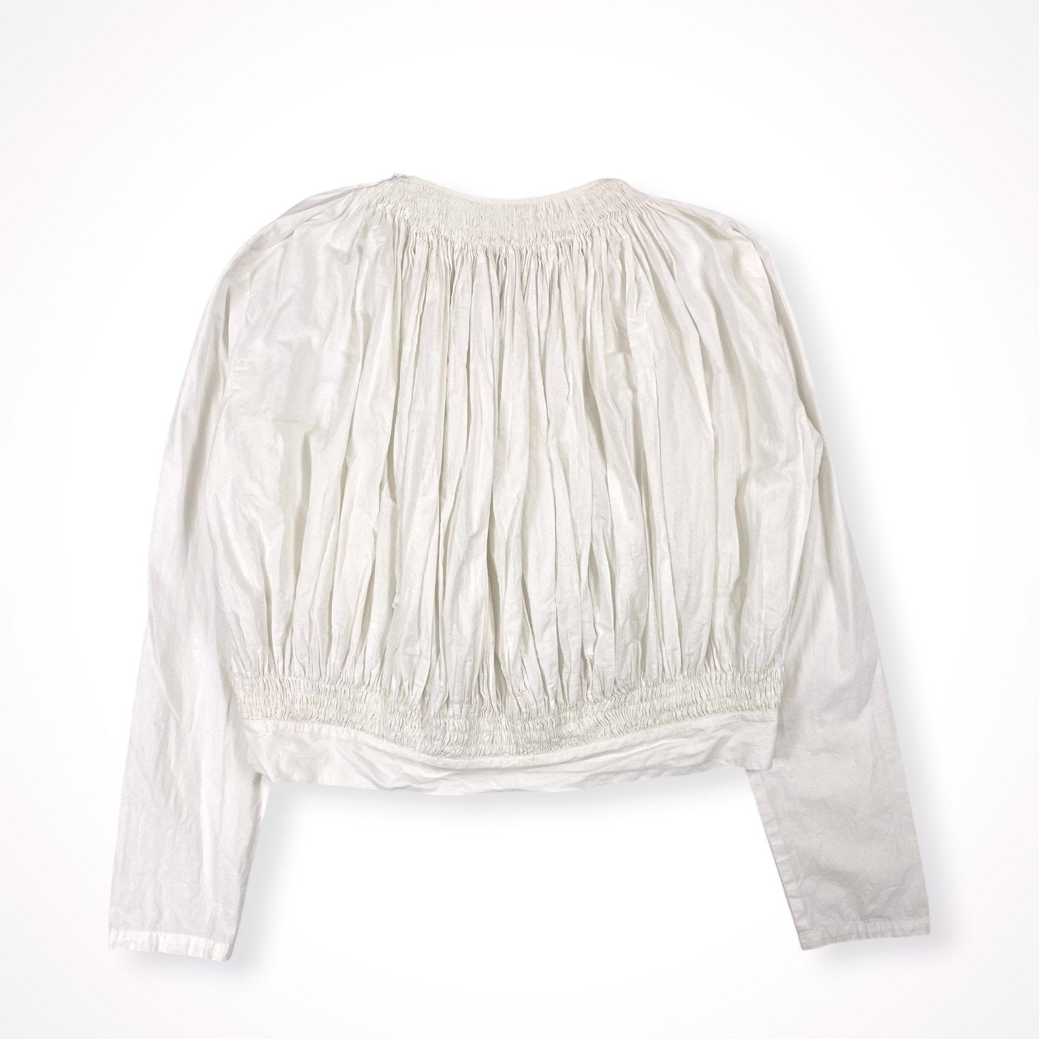 SEEALL / GATHER TOP BLOUSE 参考定価：18,000＋tax SIZE:38
