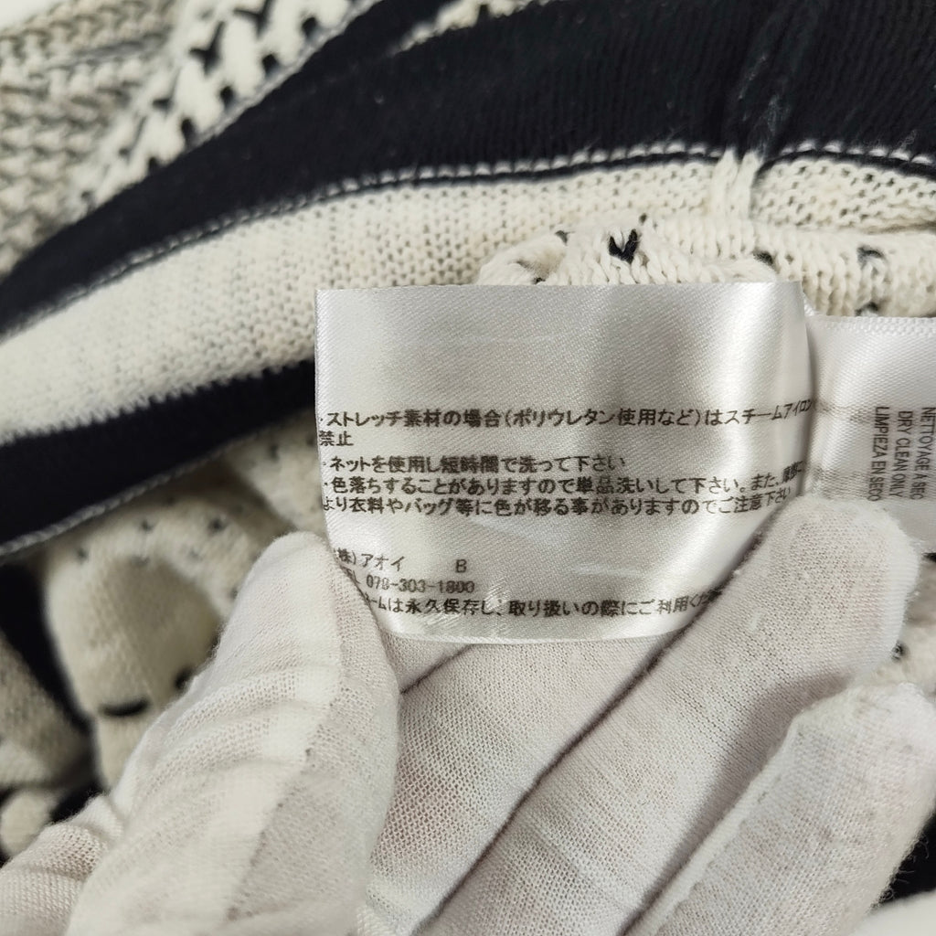 PAULE KA / フリンジコットン Aラインドレス 参考定価：110,000程度 SIZE:S