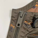 BEAMS PLUS ビームスプラス / Adventure Vest Polyester Animal Print 参考定価：28,000+tax SIZE:M