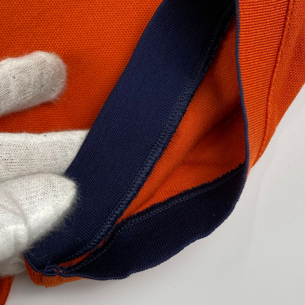 HERMES エルメス / セリエボタン ポロシャツ  SIZE：L