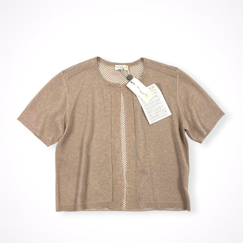DRIES VAN NOTEN / 切替ニットカーディガン タグ付 参考定価：75,000程度 SIZE:S