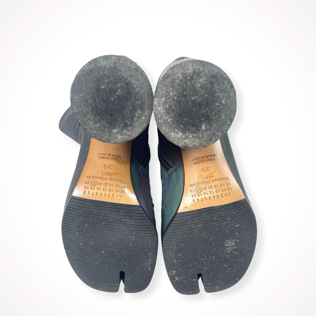 Maison Margiela 22 / Iridescent Tabi Ankle Boots ランウェイコレクション 箱付 参考定価：200,000程度 SIZE:35