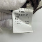 kolor / 07SS ボーダーカーディガン 参考定価：30,000程度 SIZE:1