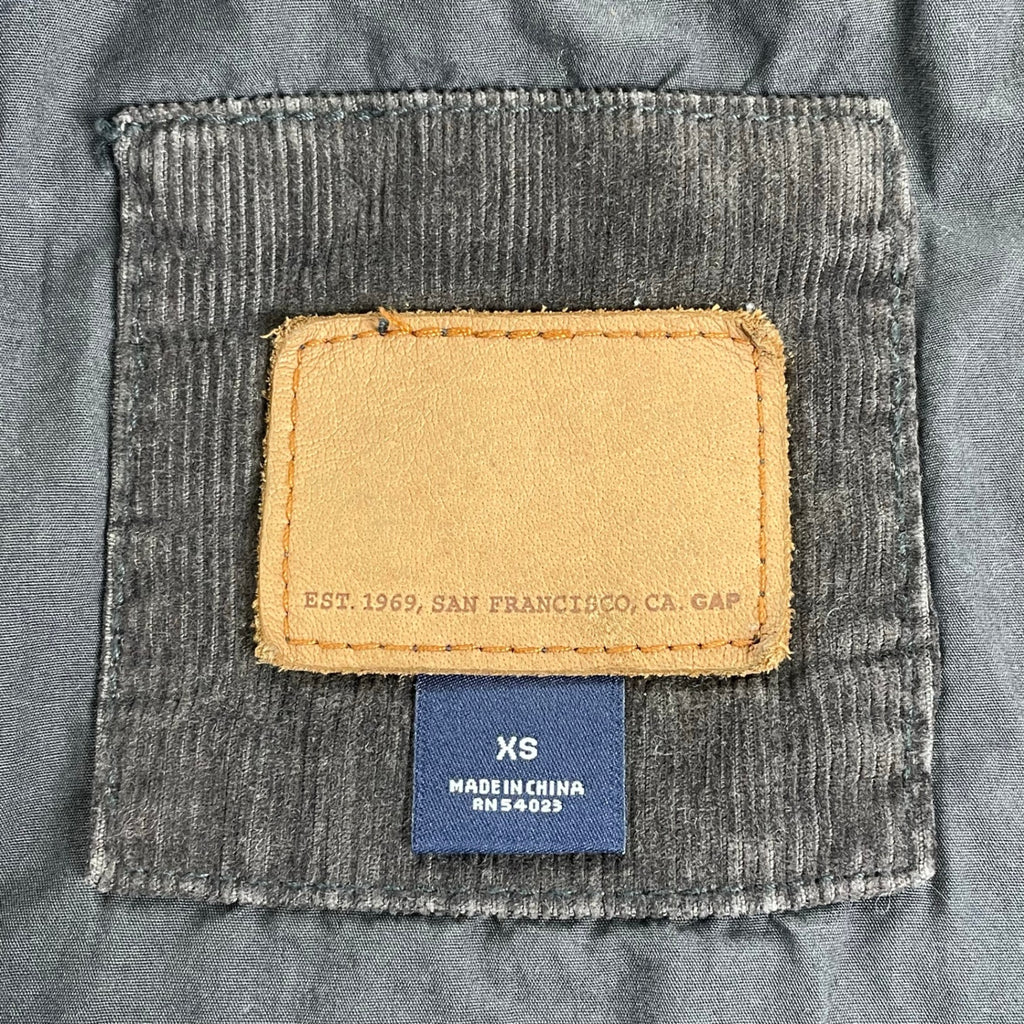 GAP ギャップ / コーデュロイブルゾン ヴィンテージ 多重ボタン ブラウン SIZE：XS