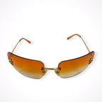CHANEL / ココマーク リムレスサングラス 4017-D SIZE:62□17 120