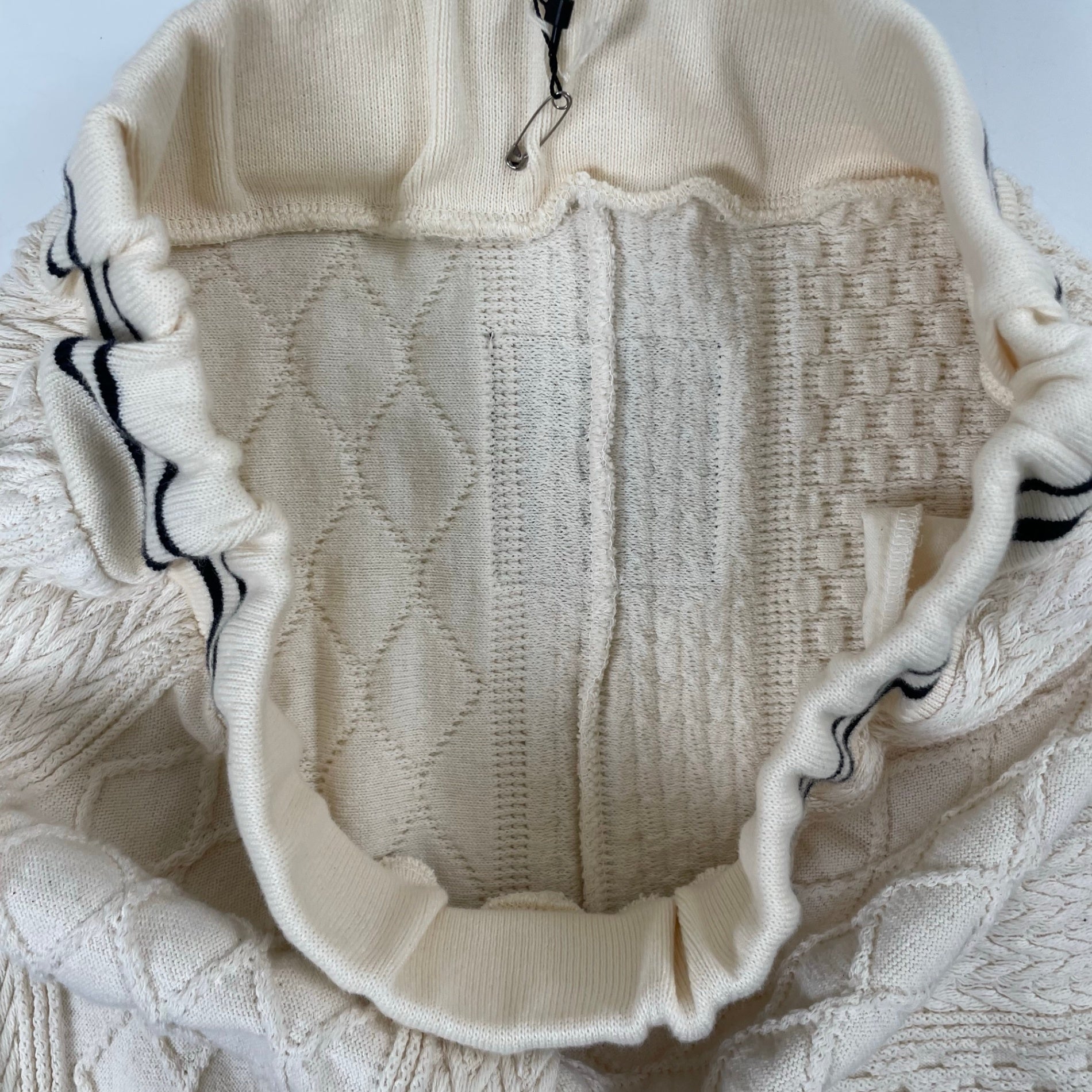 JUDDY CORN / 変わり編みニットスカート 未使用品 参考定価：25,800+tax SIZE:FREE