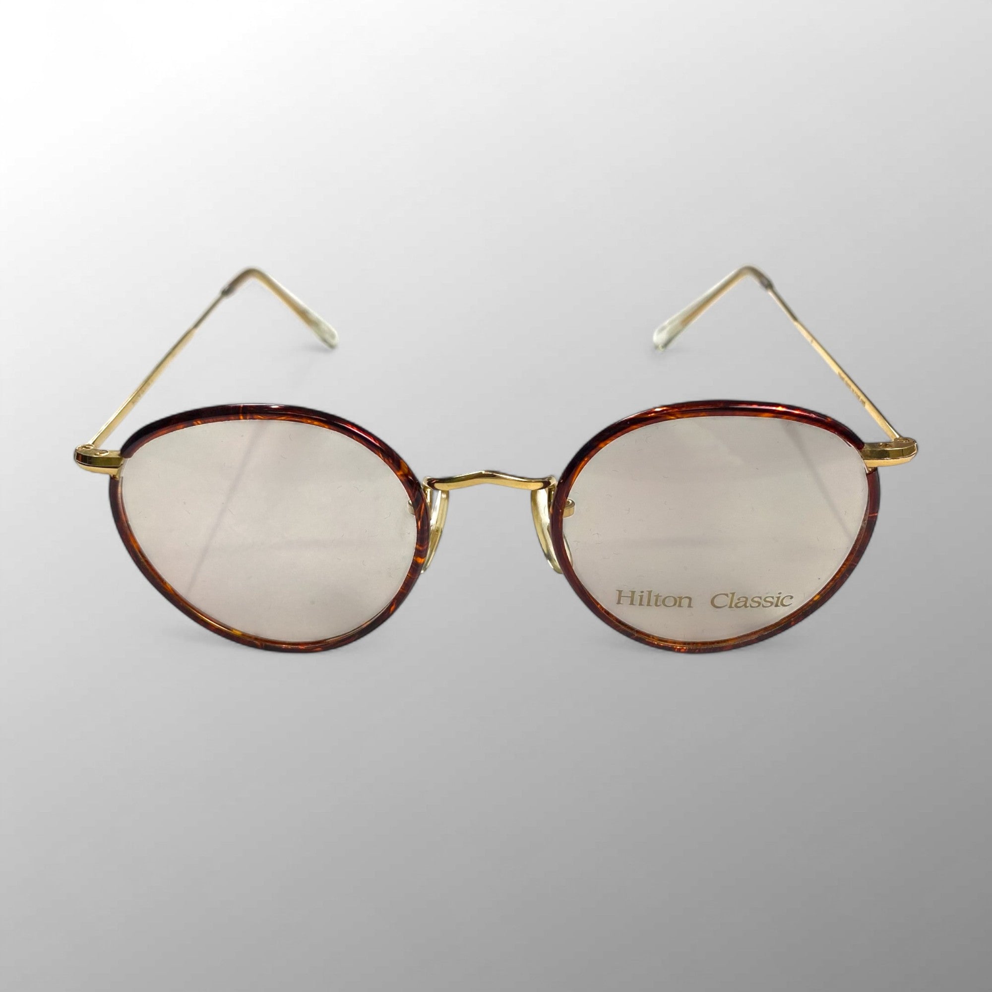 デッドストック 70s Hilton Classic / セル巻 パント型 デモレンズ入り