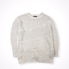 DIET BUTCHER SLIM SKIN / ブロークンニット 参考定価：35,000程度 SIZE:2