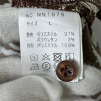 9090 × Mio / コラボ zebra shirt SIZE:L