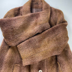 ENGLAND VINTAGE イギリス ヴィンテージ / mid60-early70s Pure Mohair Coat 美品 MADE IN ENGLAND SIZE：L程度