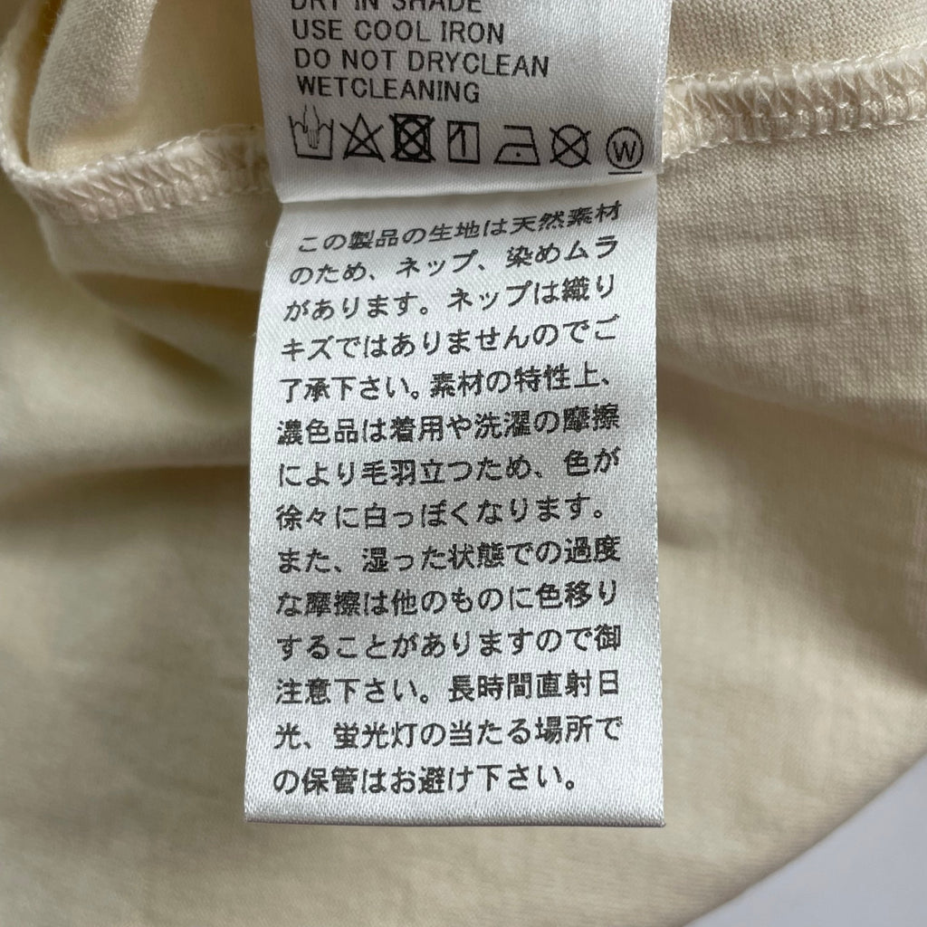 beautiful people ビューティフル ピープル / suvin royal jersey gradually logo Tee 参考定価：18,000+tax SIZE:180