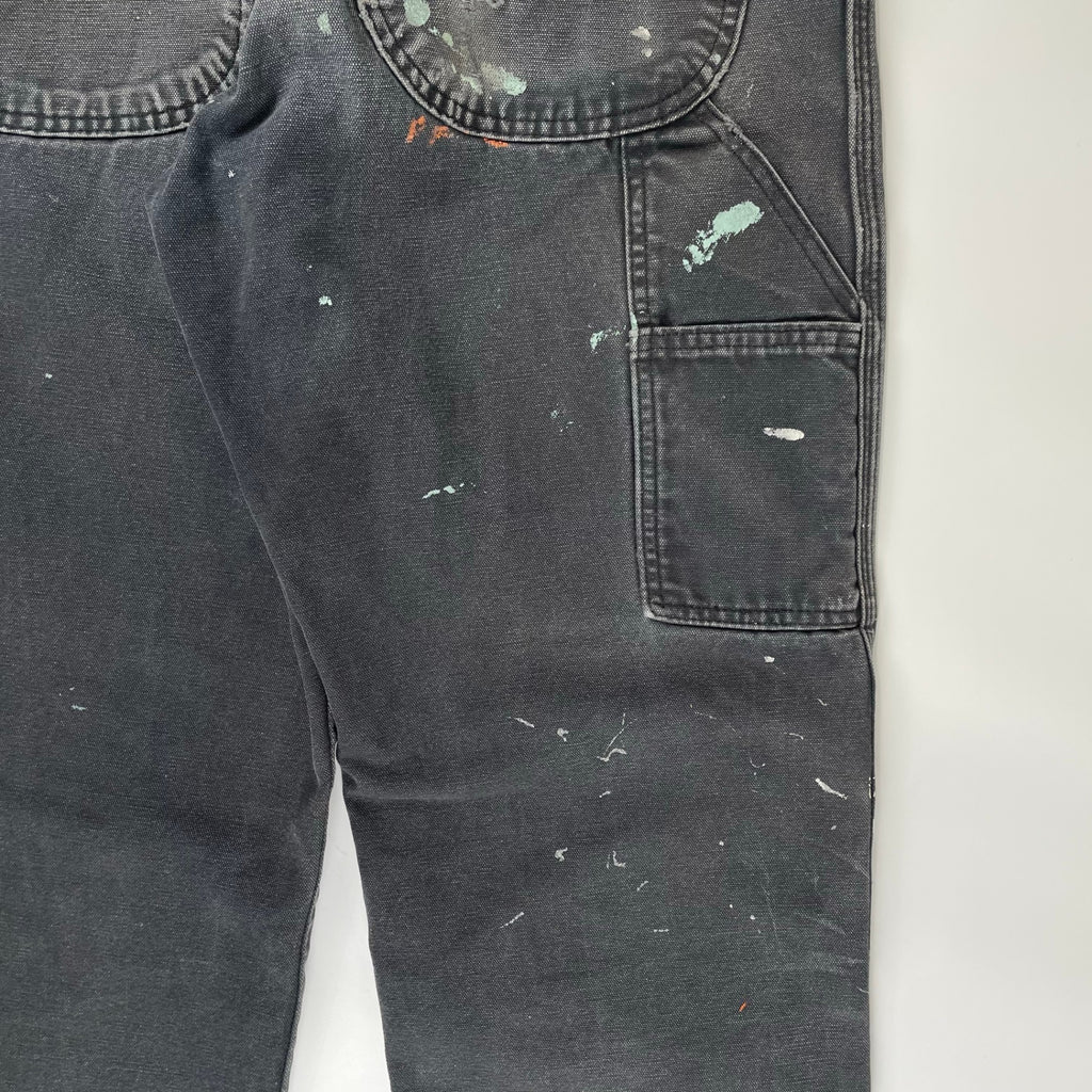Dickies ディッキーズ / 90s ブラックフェード ダック地ペインターパンツ SIZE:83cm