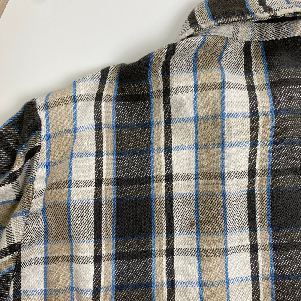 6-70s VINTAGE ヴィンテージ / フランネルネルシャツ 好配色 USA製 SIZE:S程度