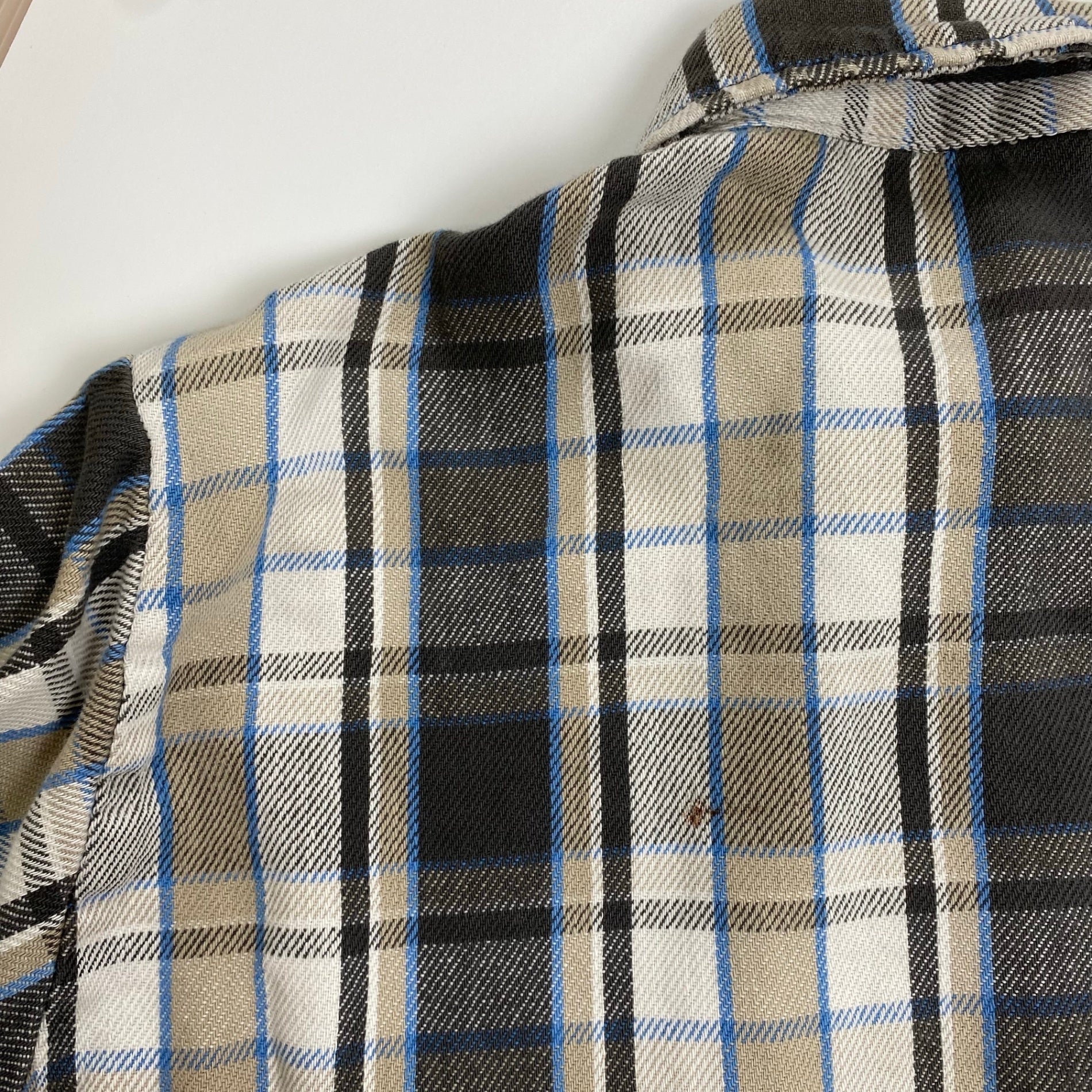 6-70s VINTAGE ヴィンテージ / フランネルネルシャツ 好配色 USA製 SIZE:S程度