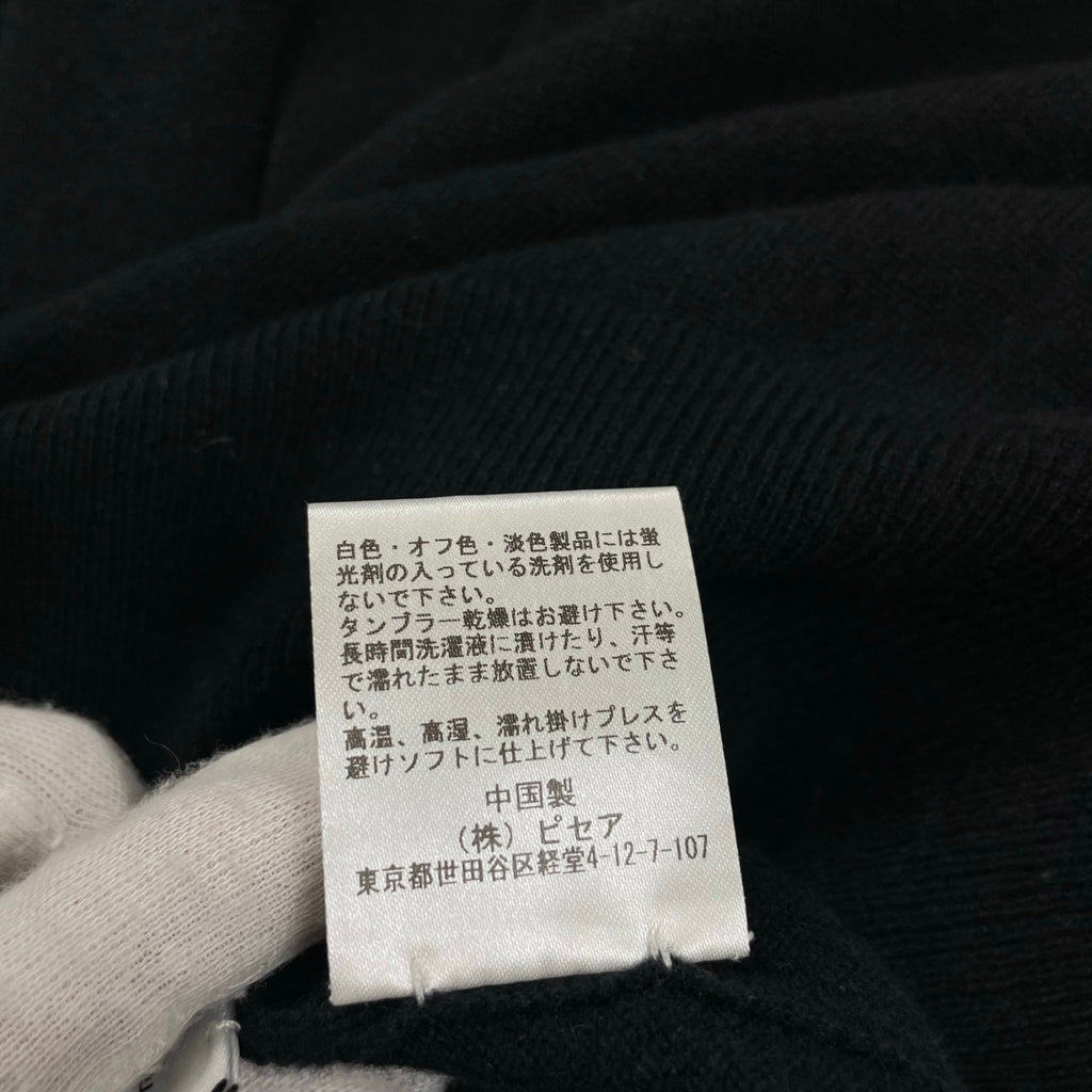 PICEA ピセア / 14GG High Neck ベビーカシミヤ100％ ブラック 21H18 極美品 参考定価：51,000+tax SIZE:02