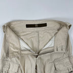 MARITHE FRANCOIS GIRBAUD / アーカイブギミックストライプスラックス SIZE:S
