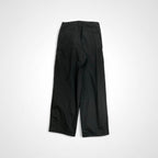 Edition エディション / MERCERIZE COTTON ミリタリーチノ ギャバジン ブラック 参考定価：16,000+tax