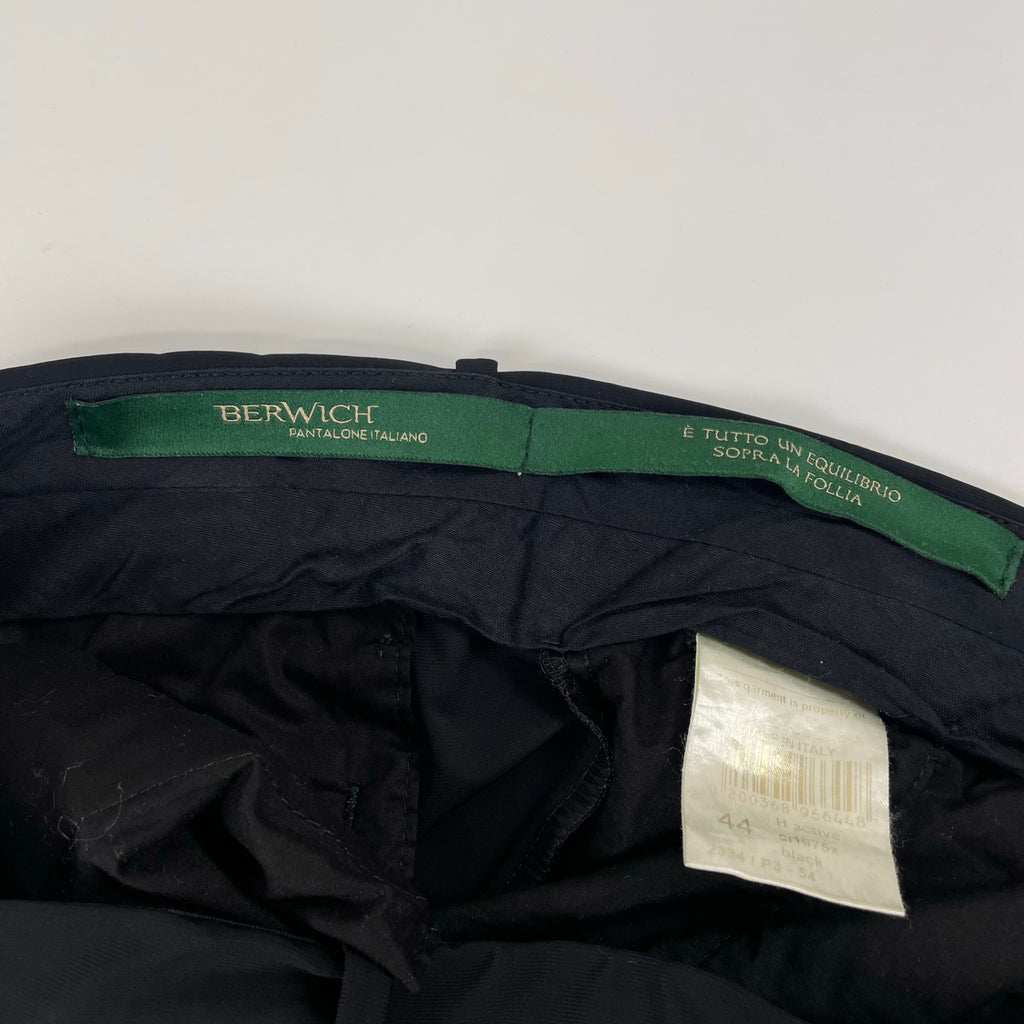 Berwich / H ACTIVEスラックス ブラック 干場義雅別注 SIZE:44