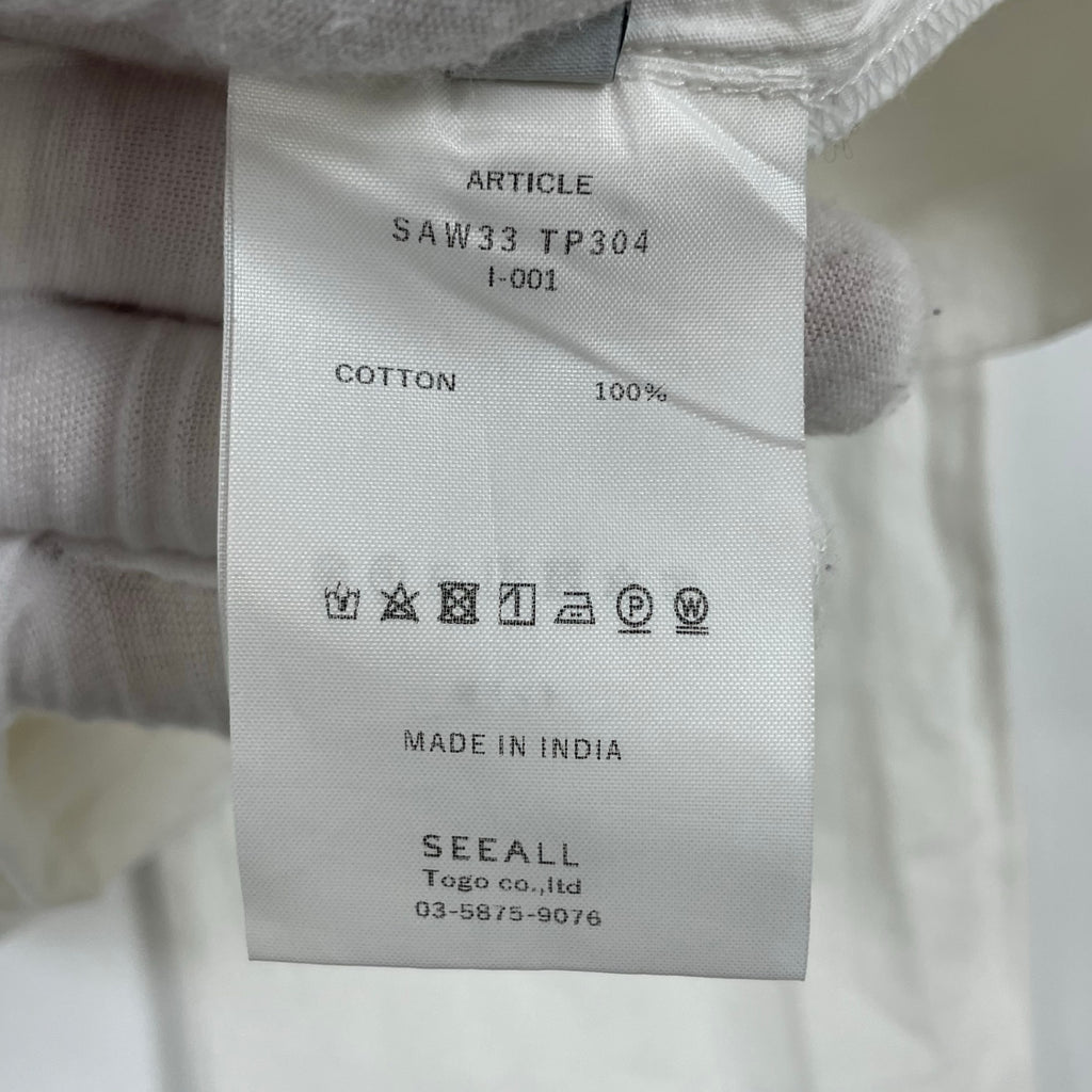 SEEALL / GATHER TOP BLOUSE 参考定価：18,000＋tax SIZE:38
