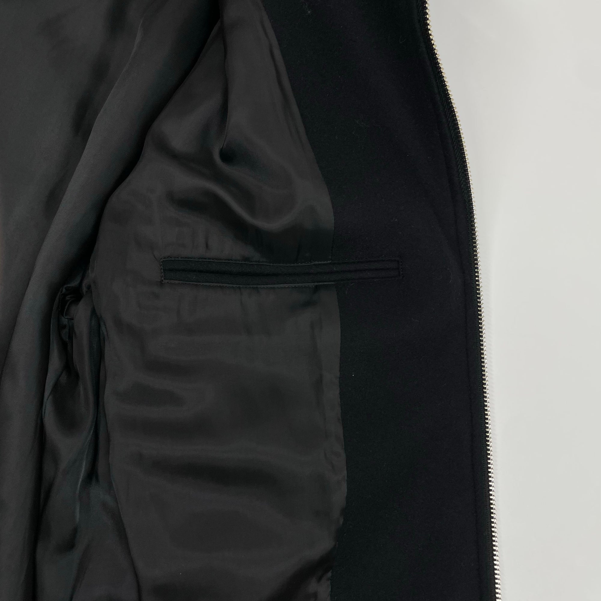 PUBLIC TOKYO パブリックトウキョウ / スーパー140'sメルトンジップブルゾン 参考定価：29,000+tax SIZE:L程度