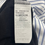 nagonstans ナゴンスタンス / アシンメトリーミックスプルオーバー 参考定価：24,000程度 SIZE：M