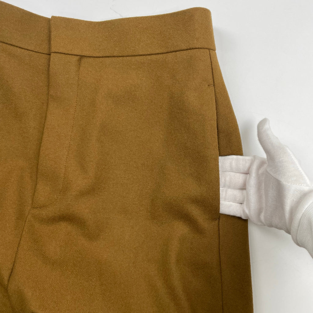 ENFOLD エンフォルド / ラムウールワイドパンツ ブラウン 参考定価：36,000+tax SIZE:38