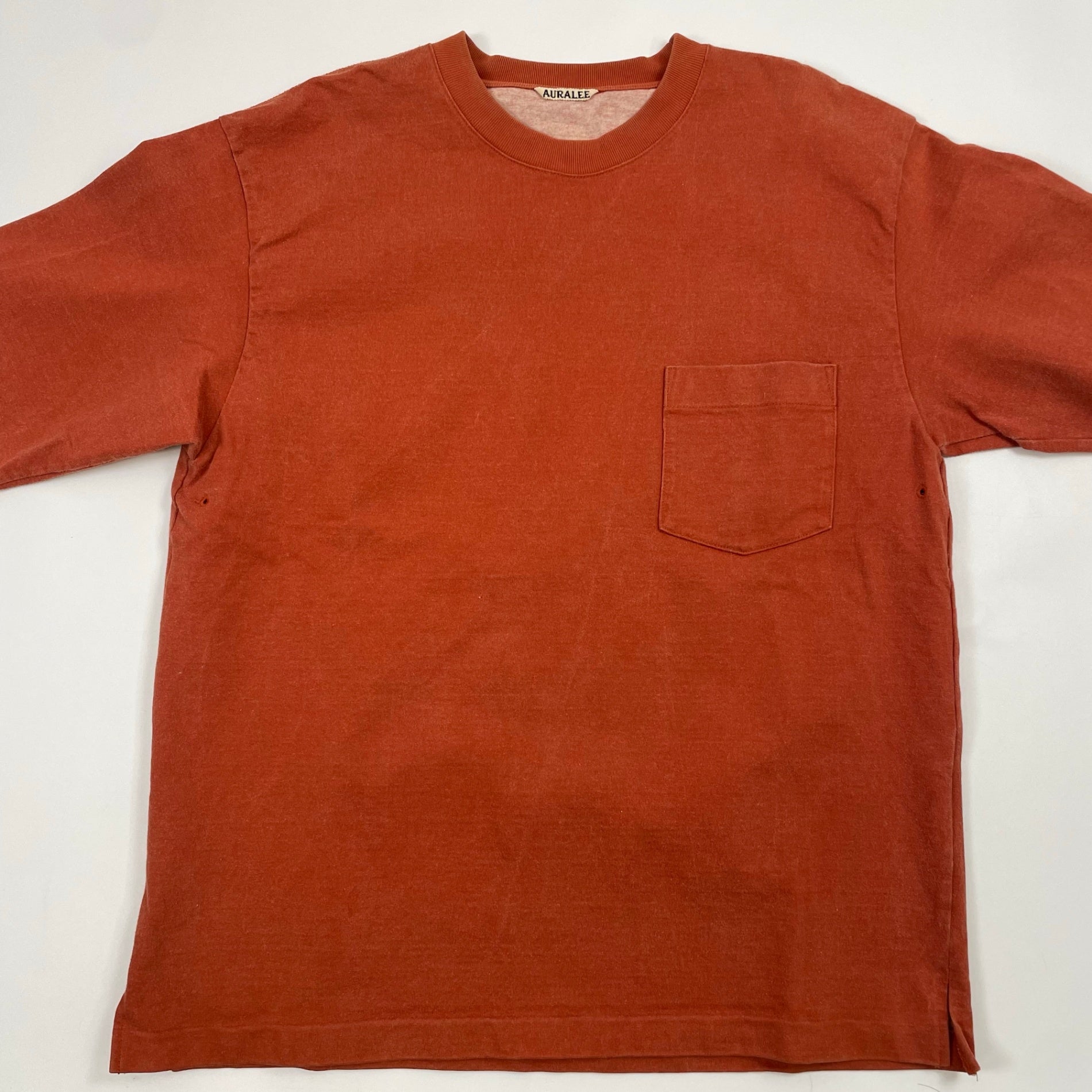 AURALEE オーラリー / STANDUP L/S TEE 日本製 SIZE:4