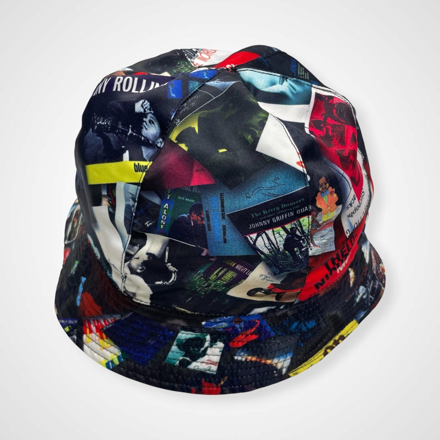 68 BROTHERS × APPLEBUM アップルバム / REVERSIBLE HAT JAZZ TEXTILE  バケットハット ブラック 頭囲：60cm