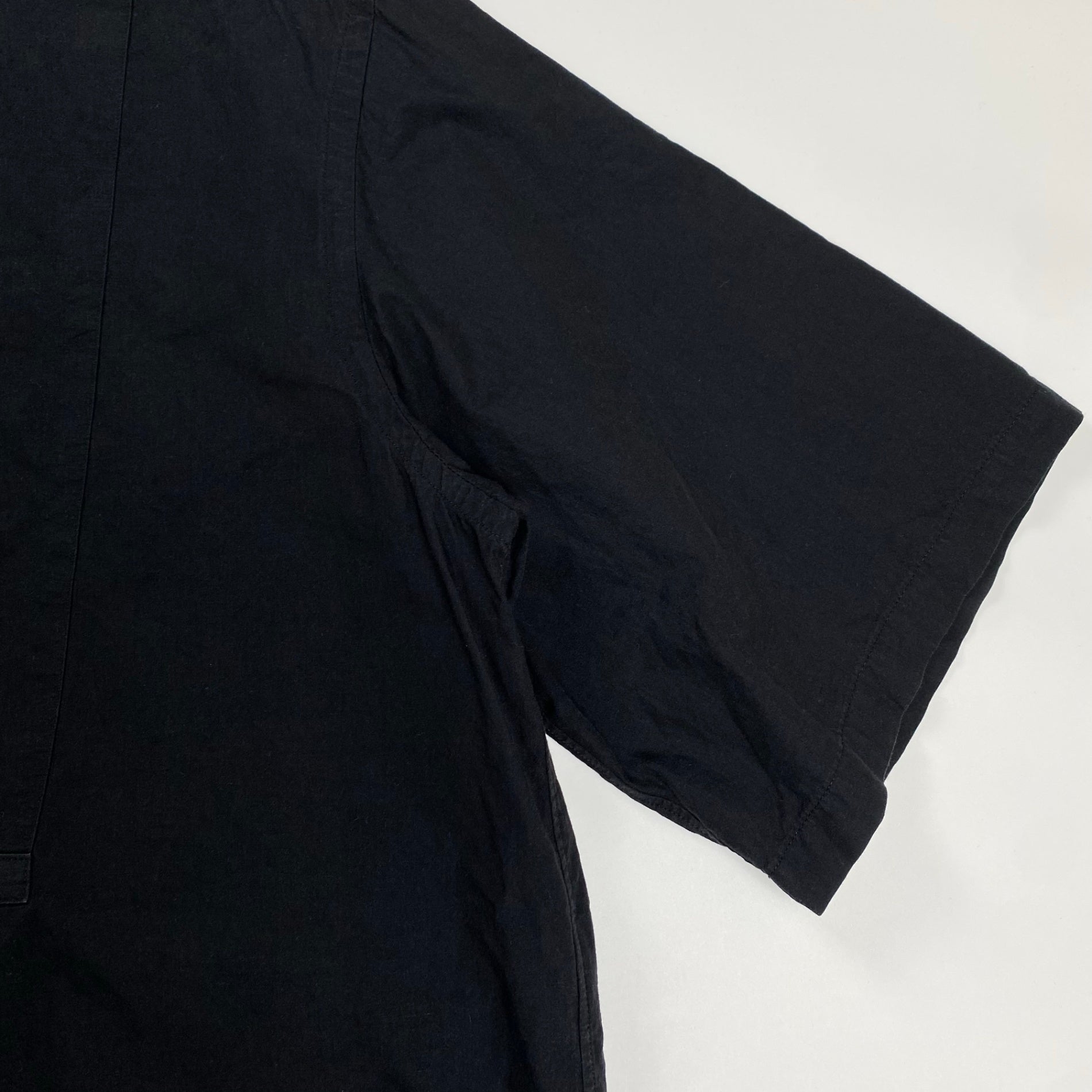 AURALEE オーラリー / WASHED FINX TWILL HALF SLEEVED P/O SHIRTS プルオーバーシャツ ユニセックス SIZE：0