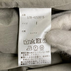 MARGALET HOWELL マーガレット ハウエル / WASED COTTON POPLIN ポプリンシャツ 24年 美品 参考定価：36,000+tax SIZE:1