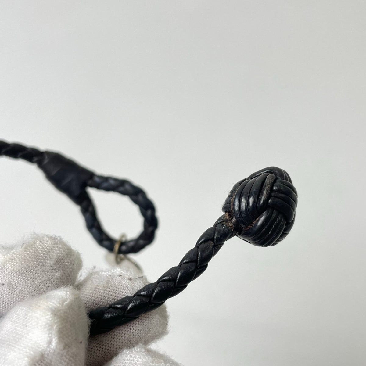 BOTTEGA VENETA / イントレチャートブレスレット ブラウン 参考定価：42,000程度