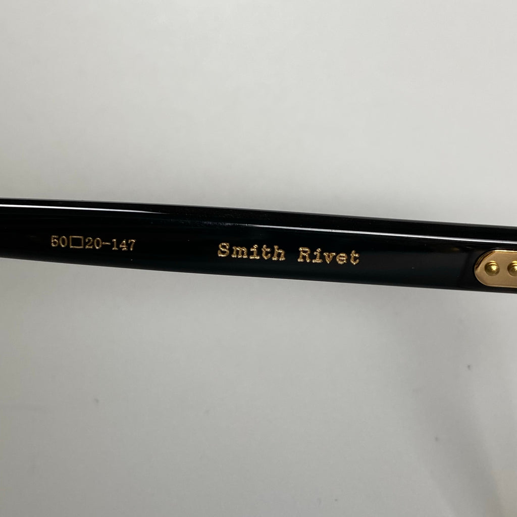 【極美品】　Porter classic × 金子眼鏡 / サーモント型 Smith Rivet Collection 度なしクリアレンズ K18リベット 参考定価：75,000+tax