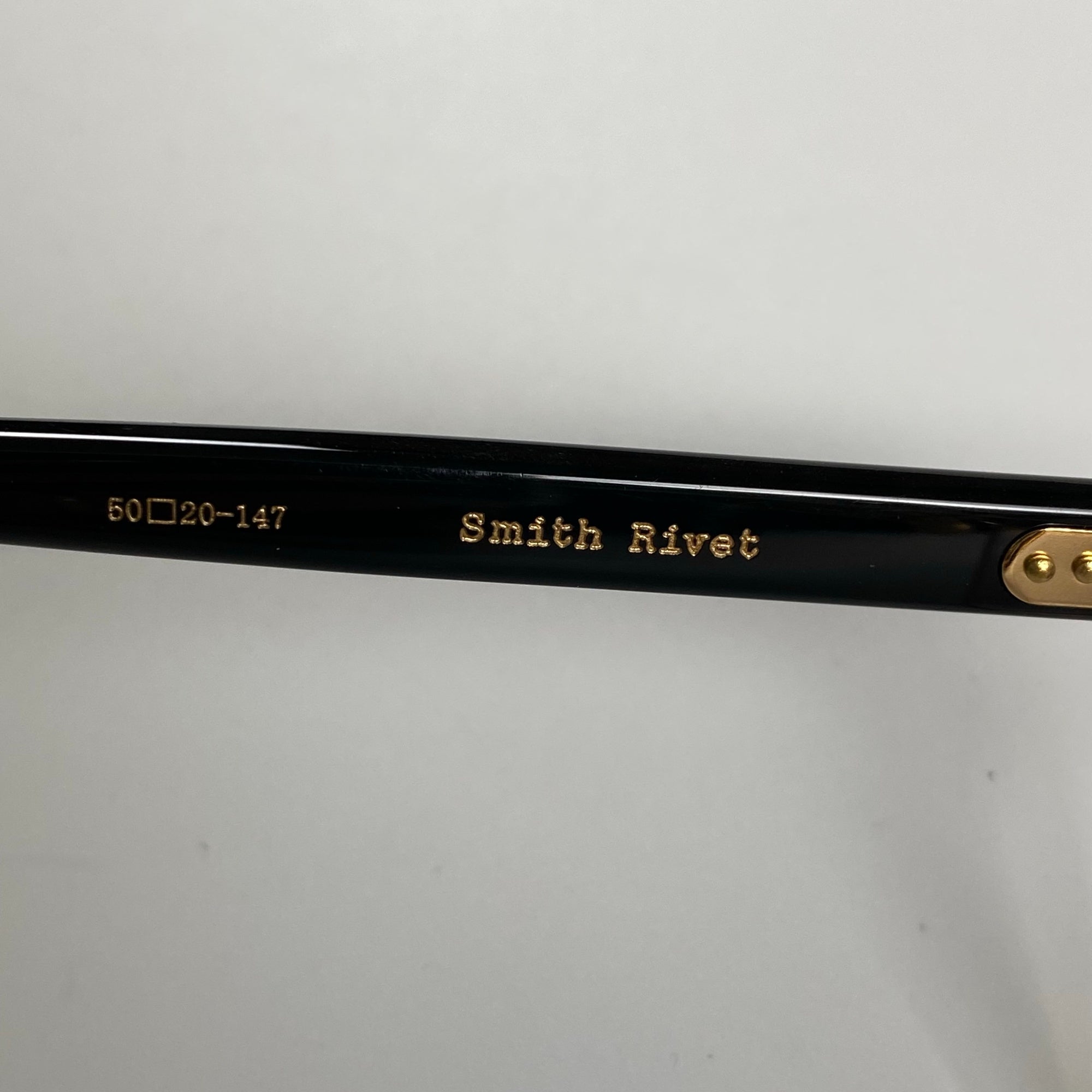 【極美品】　Porter classic × 金子眼鏡 / サーモント型 Smith Rivet Collection 度なしクリアレンズ K18リベット 参考定価：75,000+tax