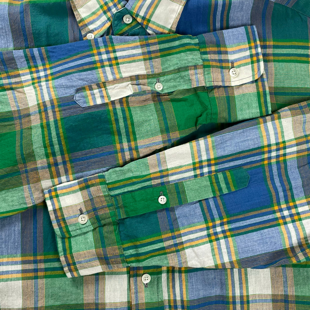 BEAMS PLUS ビームスプラス / BD MADRAS マドラスチェック ボタンダウンシャツ 参考定価：14,000+tax SIZE:M