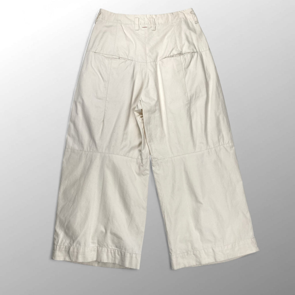 SHINYA KOZUKA シンヤコズカ / BAGGY PANTS バギーパンツ オフホワイト 21015K40 SIZE:M