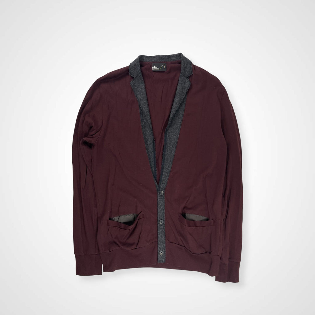 kolor カラー / フェルトカラーカーディガン 参考定価：33,000+tax SIZE:1