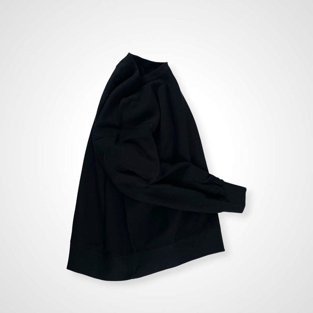 BEAMS PLUS ビームスプラス / Sweat Crew タグ付 Black 参考定価：14,000+tax SIZE:L