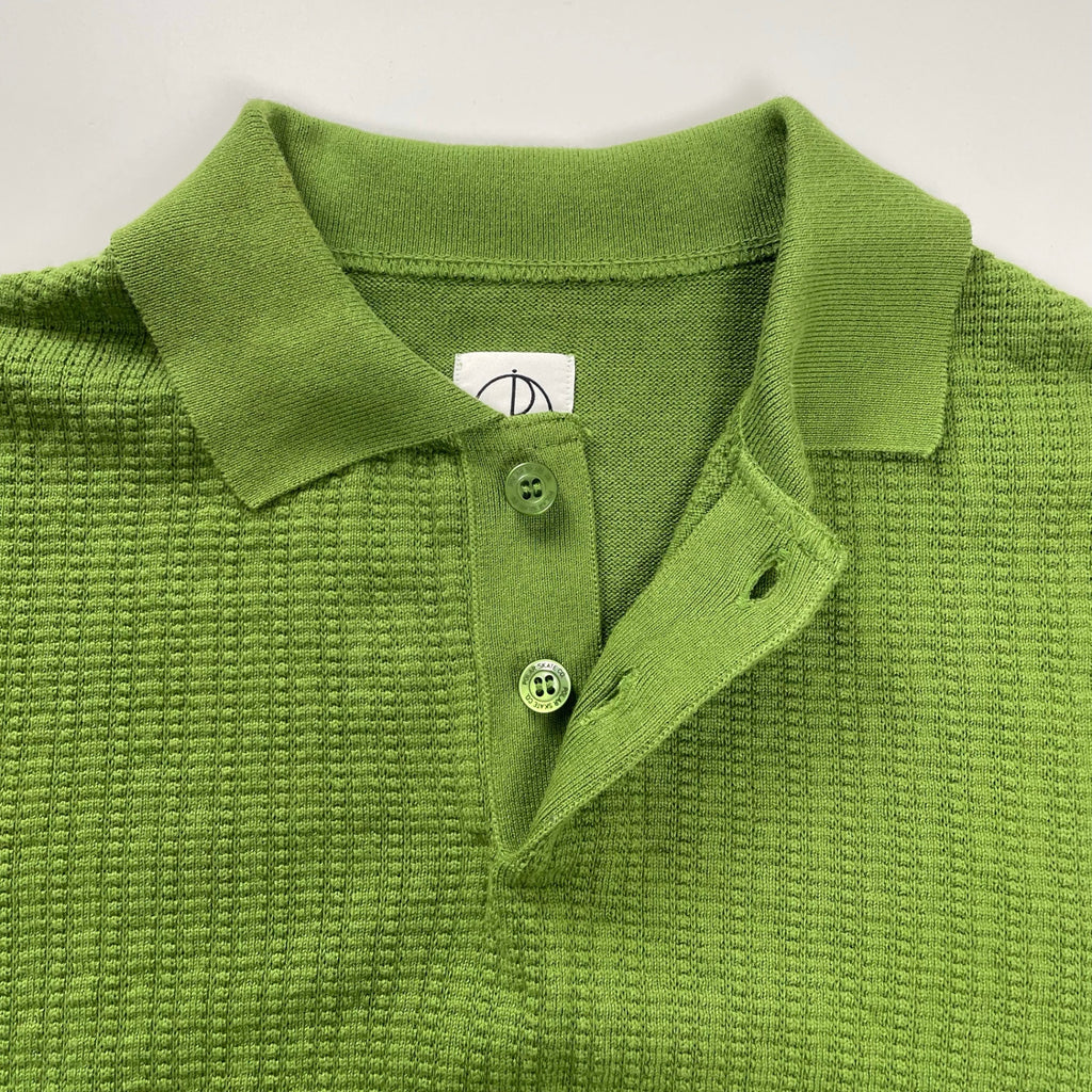 POLAR SKATE ポーラースケート / タイトニット ポロシャツ グリーン SIZE:1