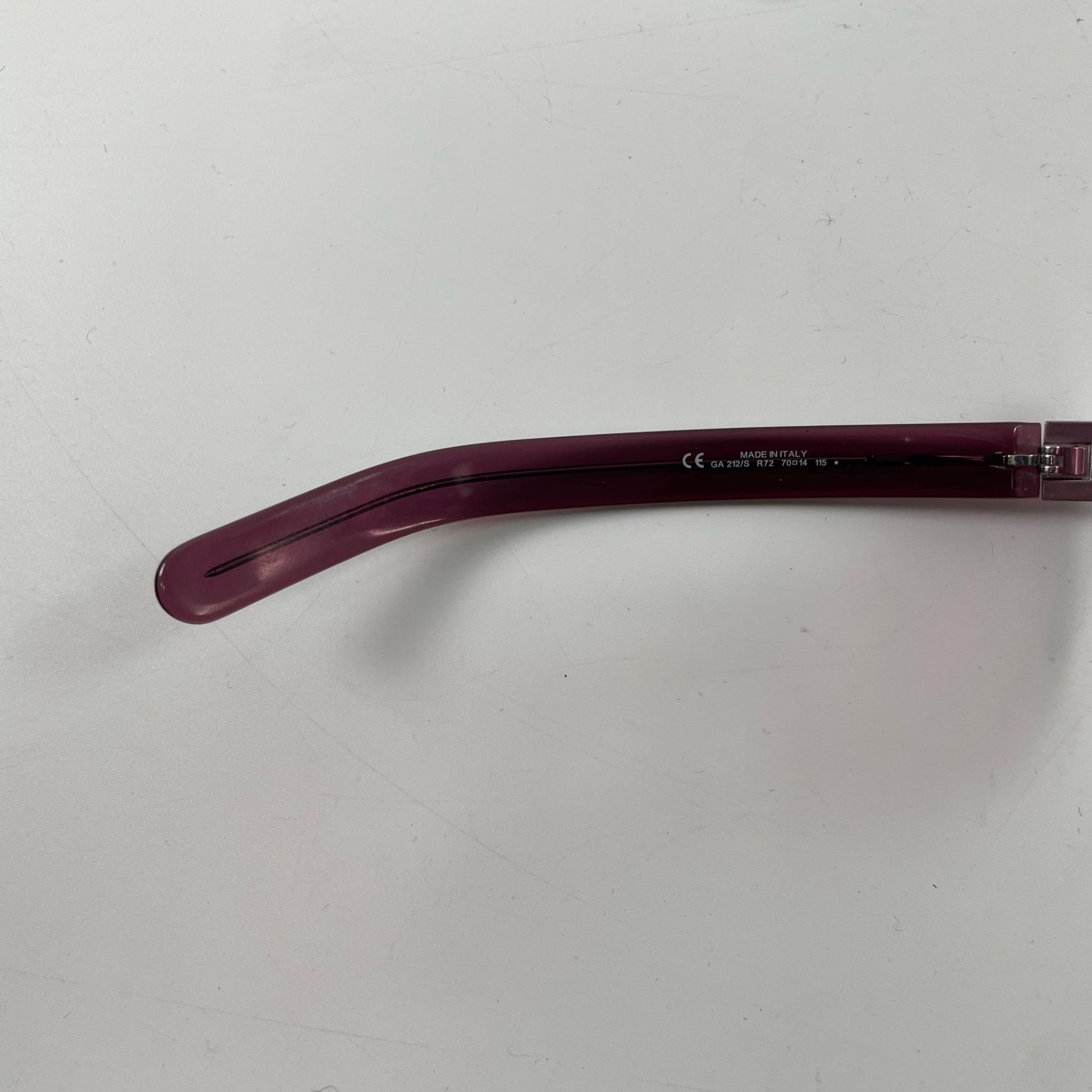 GIORGIO ARMANI / リムレスサングラス 参考定価：58,000程度 SIZE:70□14 115