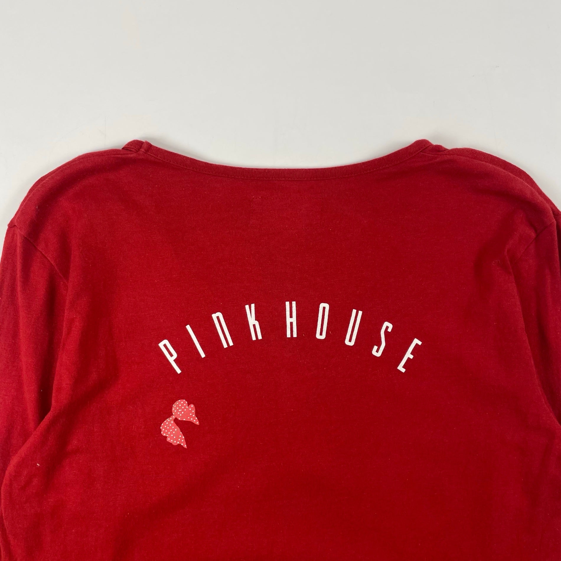 PINK HOUSE / ヴィンテージ リボンPH長袖TEE SIZE:L