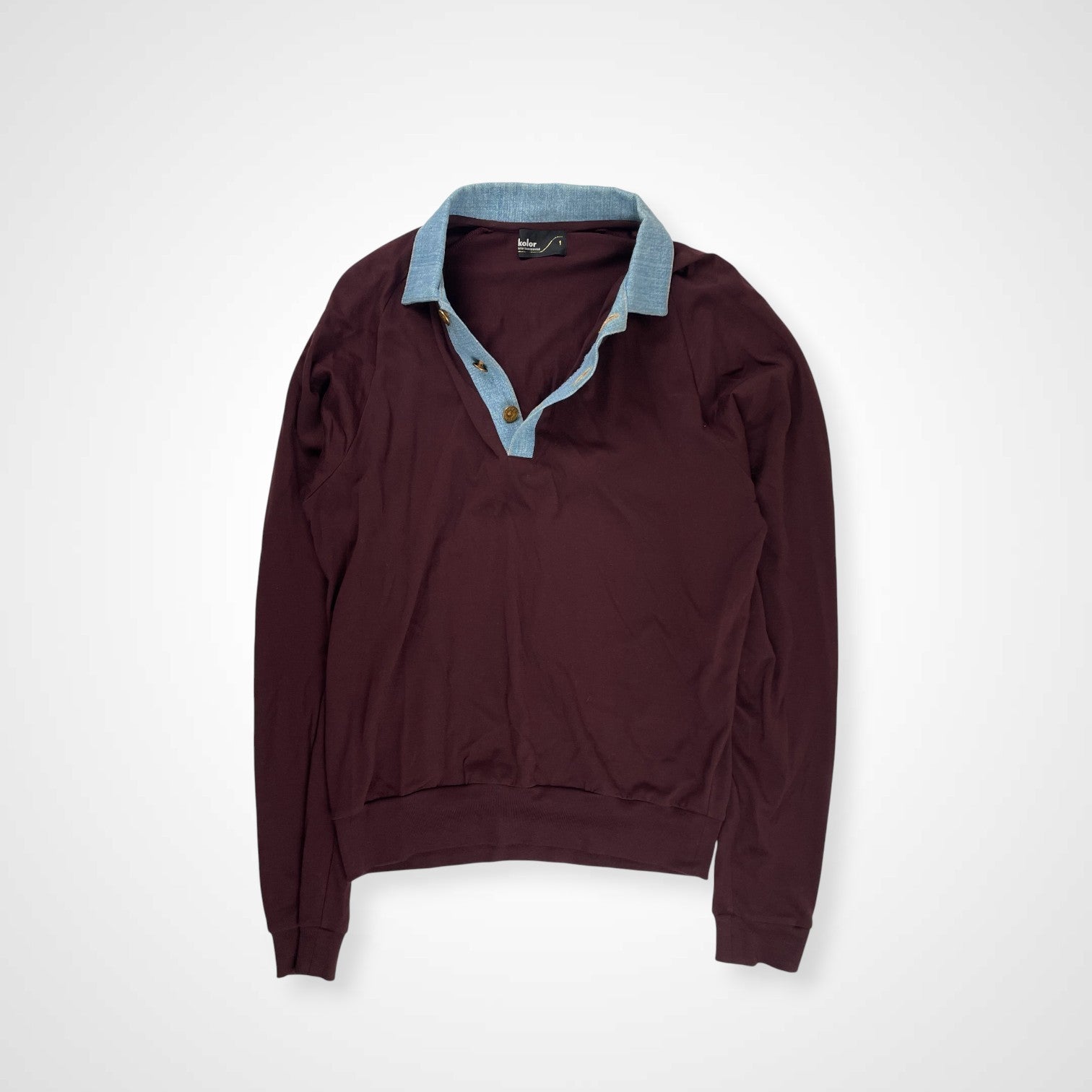 kolor カラー / 22ゲージ80/3天竺シャツ 参考定価：25,000+tax SIZE:1
