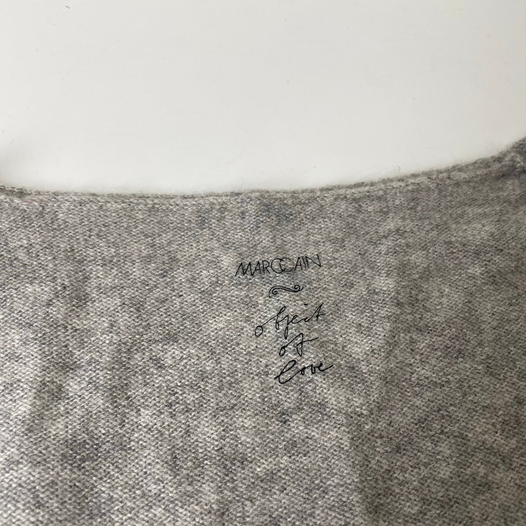 MARCCAIN / ピュアカシミヤトッパーカーディガン 参考定価：65,000程度 SIZE:N3(L程度)