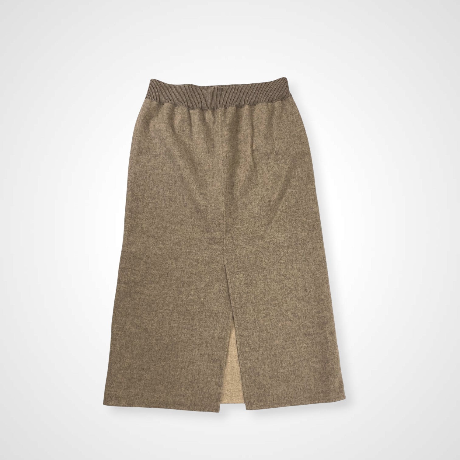 DES PRES デプレ / ライトダブルフェイスシャギー Iラインスカート 参考定価：32,000+tax SIZE:36