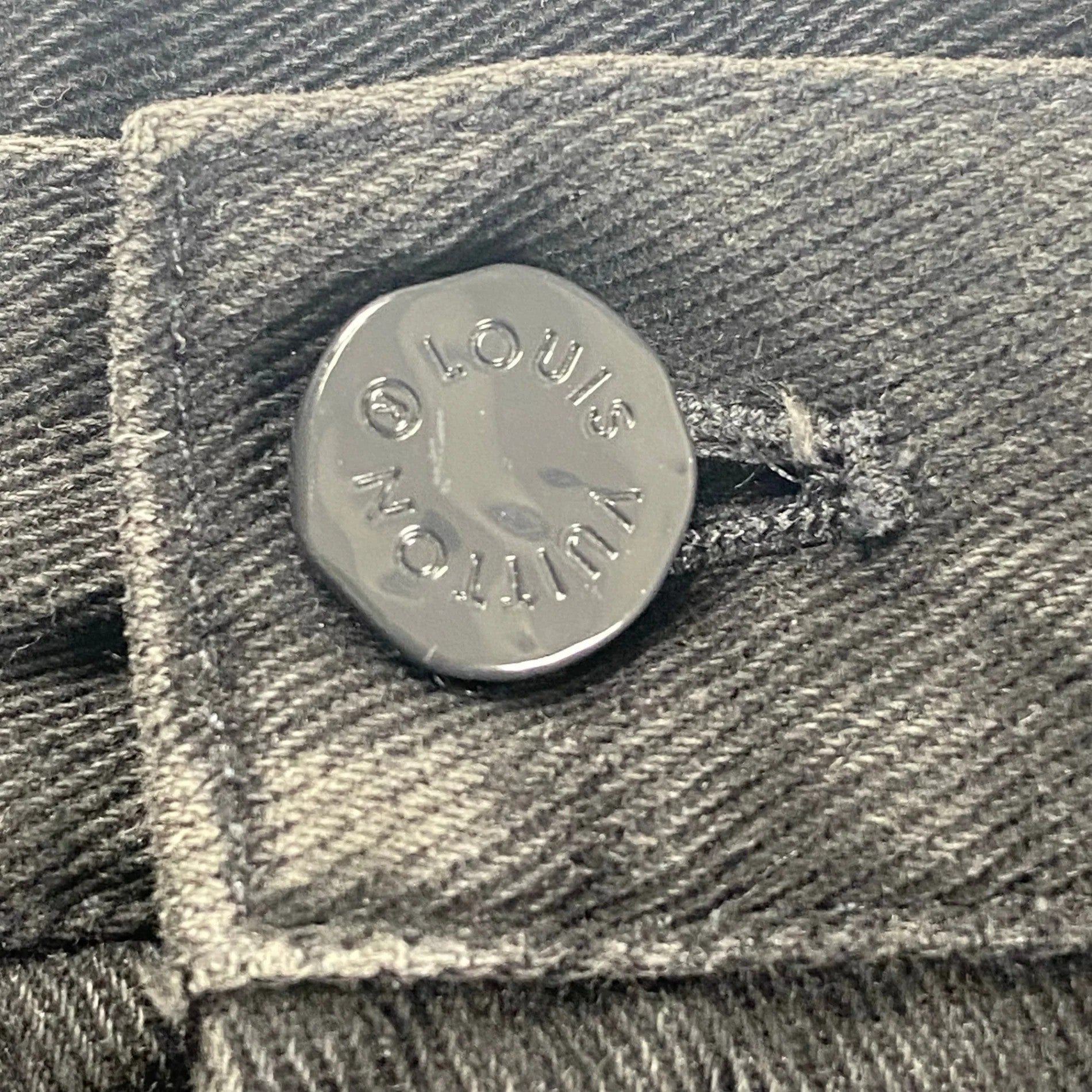 【ヴァージル期 鑑定済】 LOUIS VUITTON ルイ ヴィトン / TUCK WIDE DENIM タックワイドデニムパンツ HHD91WRDH SIZE:W30